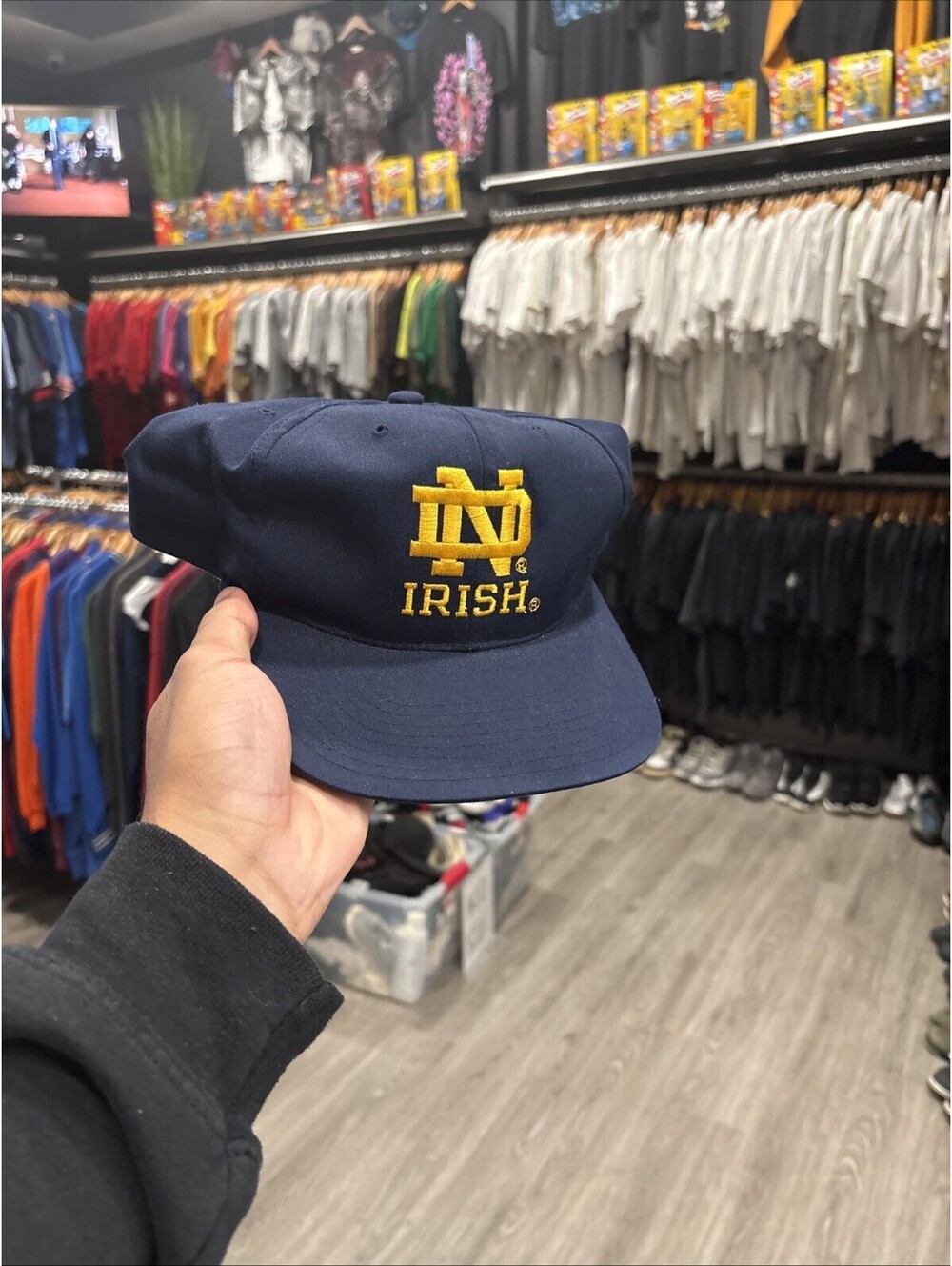 Vintage 90’s Notre Dame fighting irish snapback hat